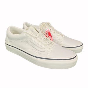 Vans Old Skool leather skate shoes size 8.5 women